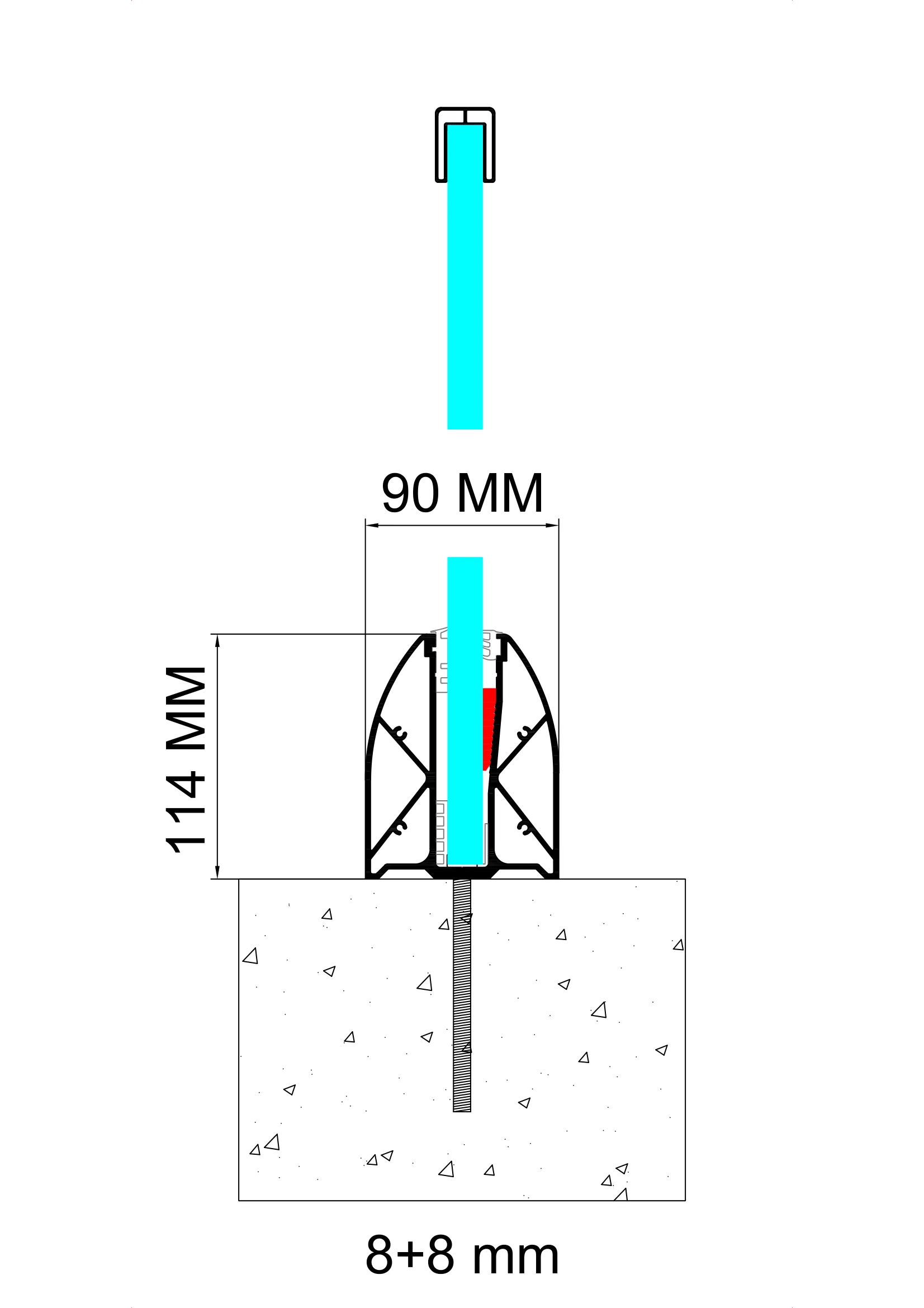 R6200-B Technical Drawing