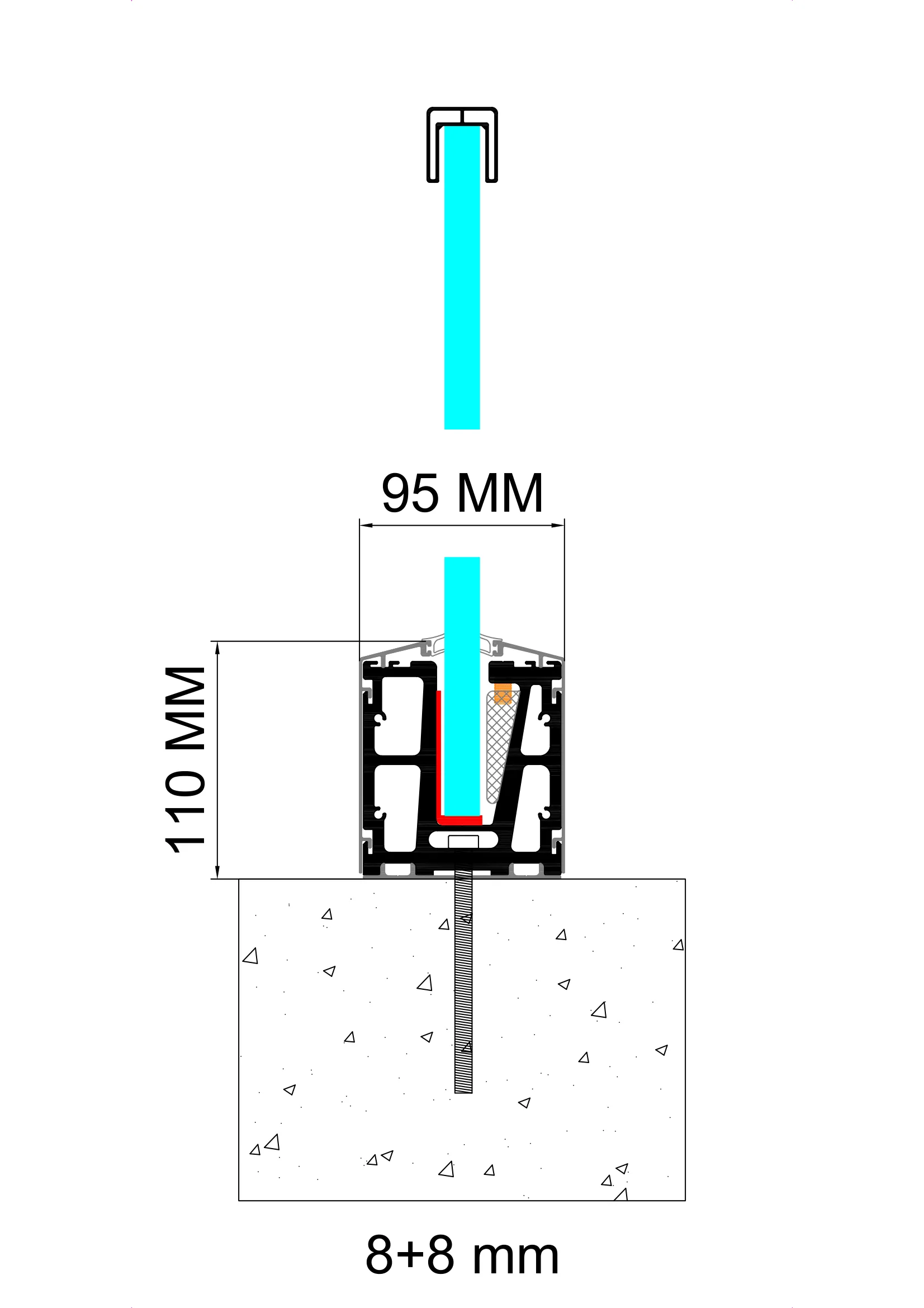 R1001-B Technical Drawing