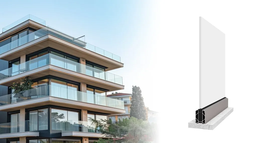 R6050 Glass Railing System