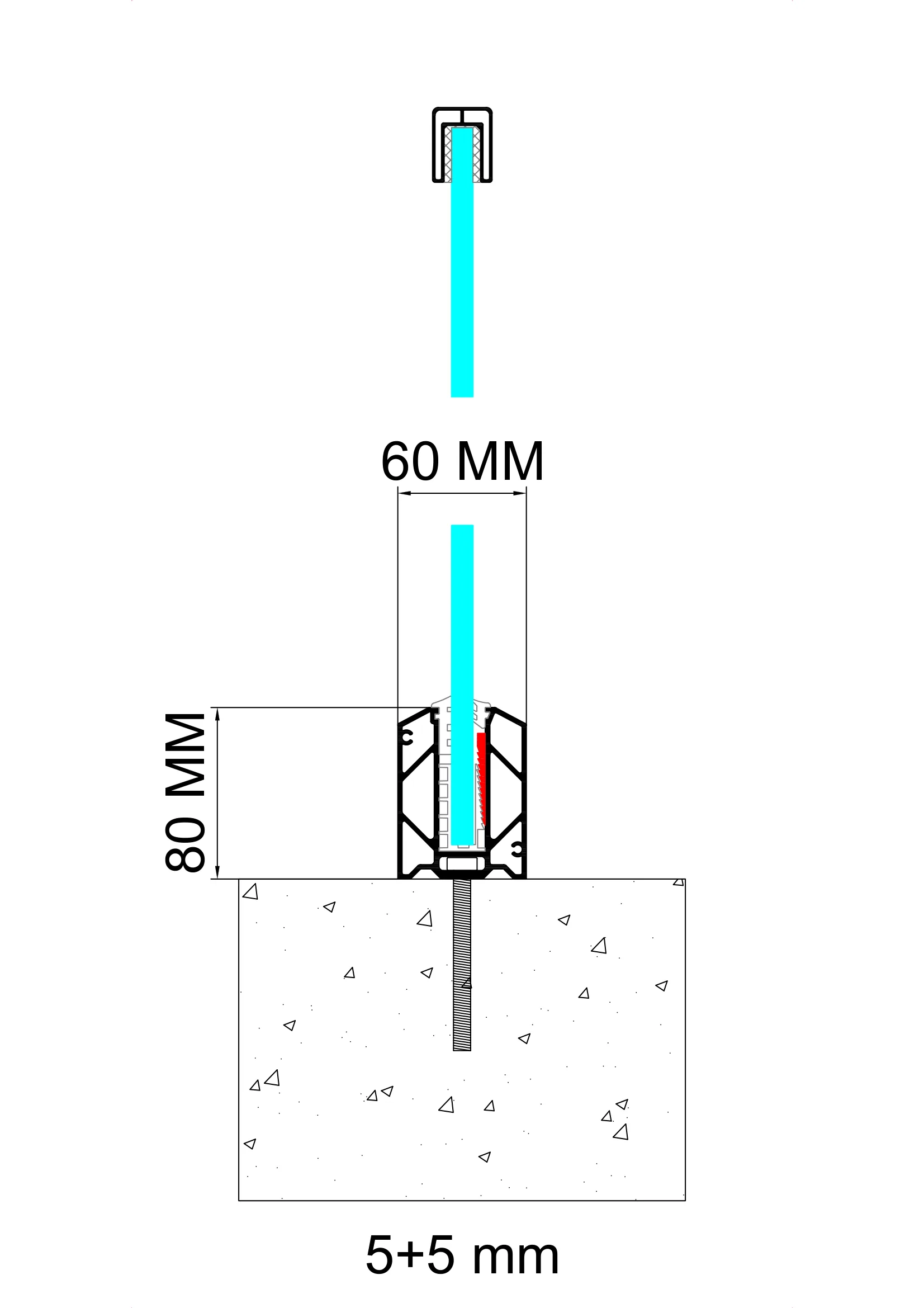 R6050-D Technical Drawing