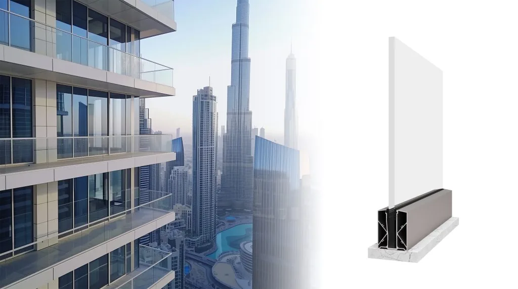 R6150 Glass Railing System