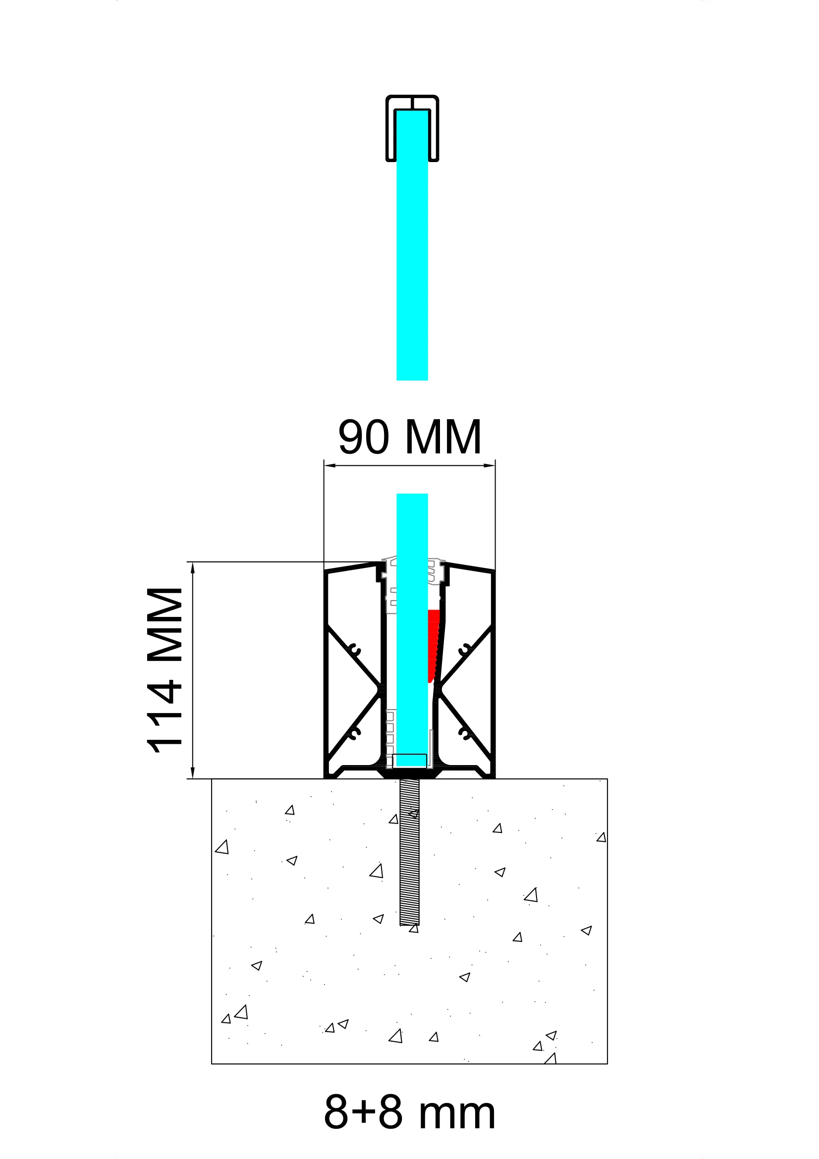 R6150-B Technical Drawing