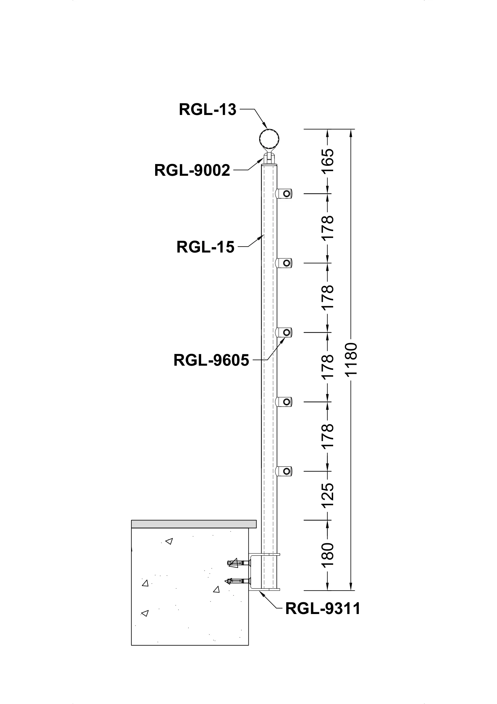 RS10-B Technical Drawing