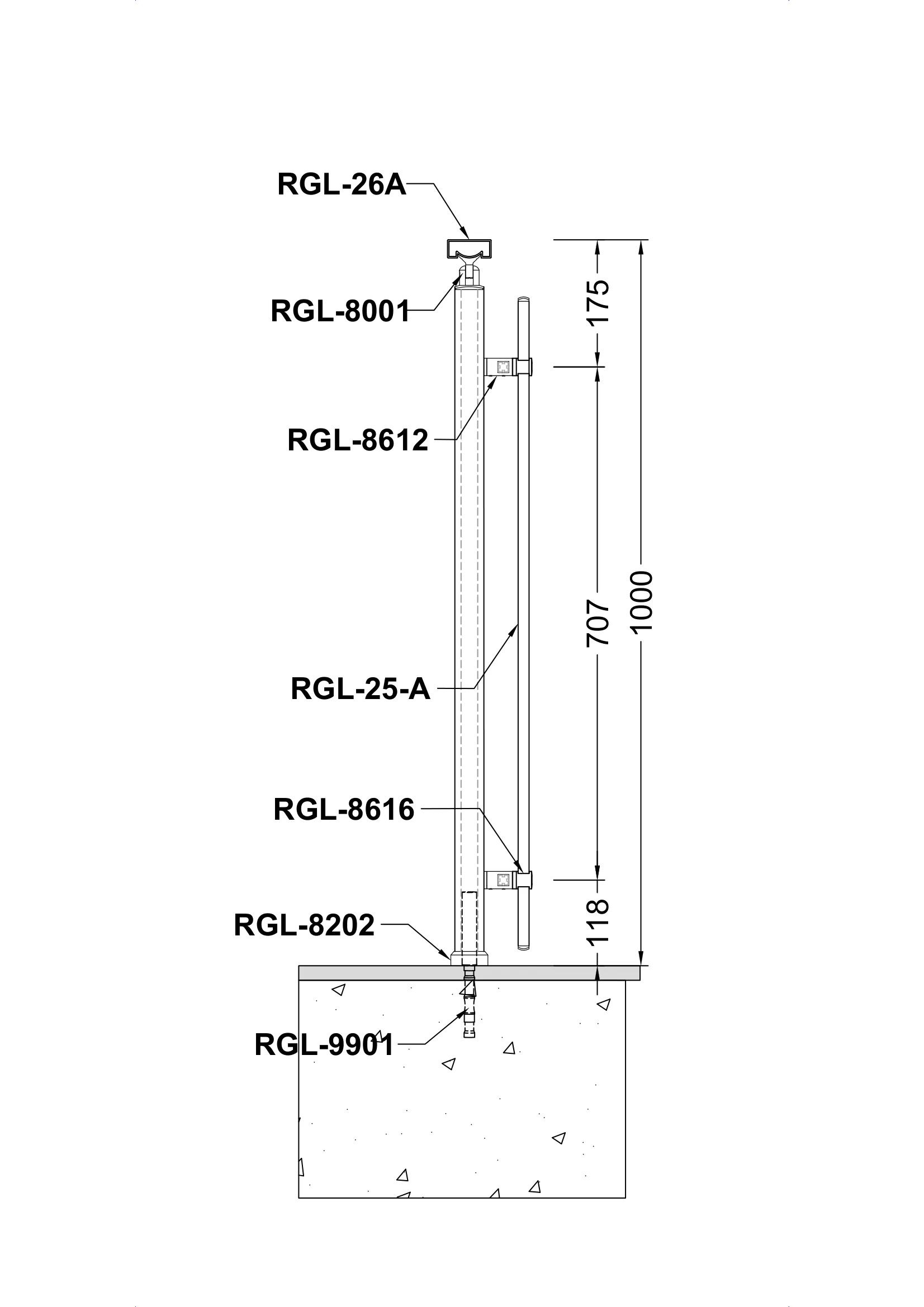 SQ20-A Technical Drawing