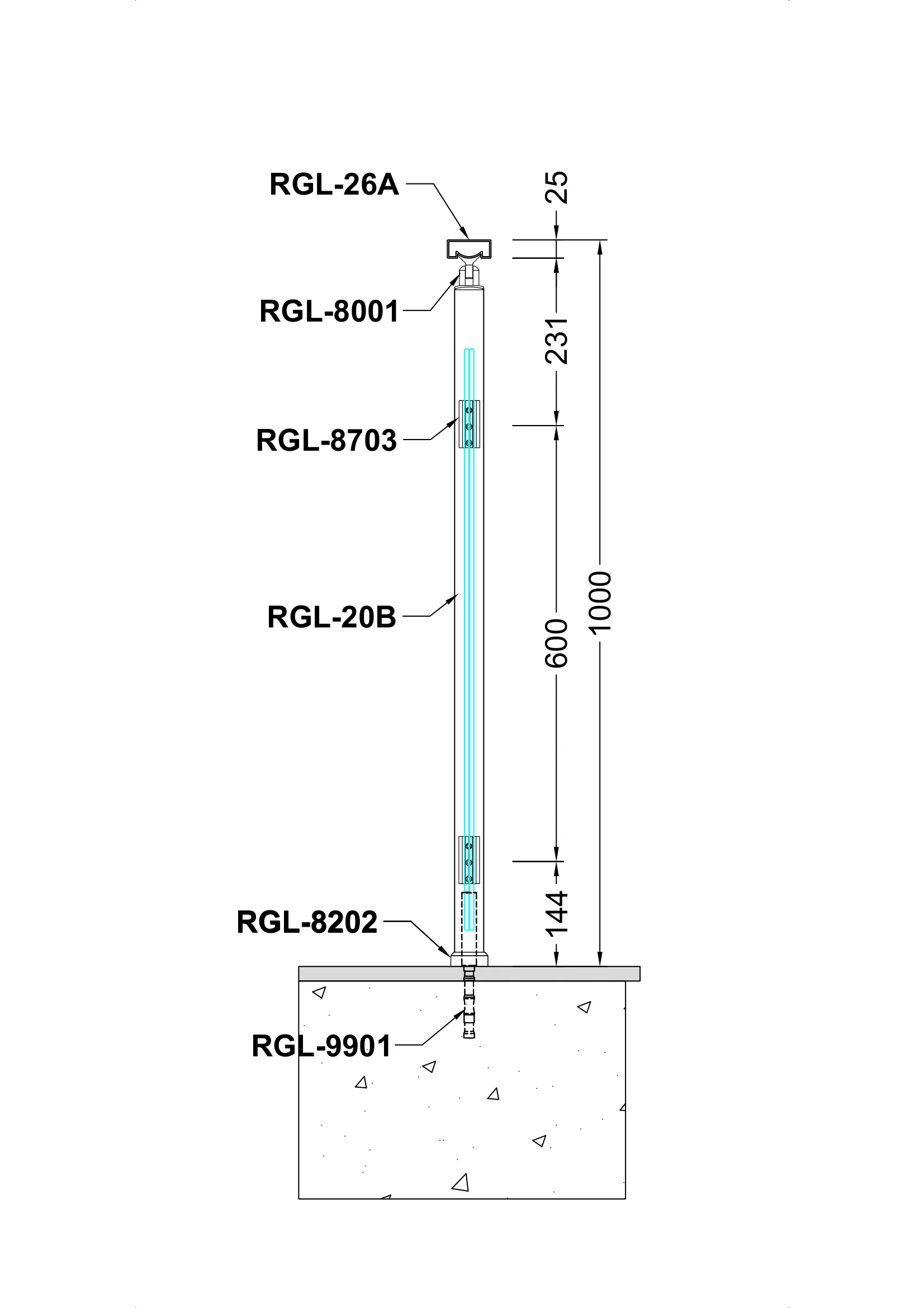 SQ30-A Technical Drawing