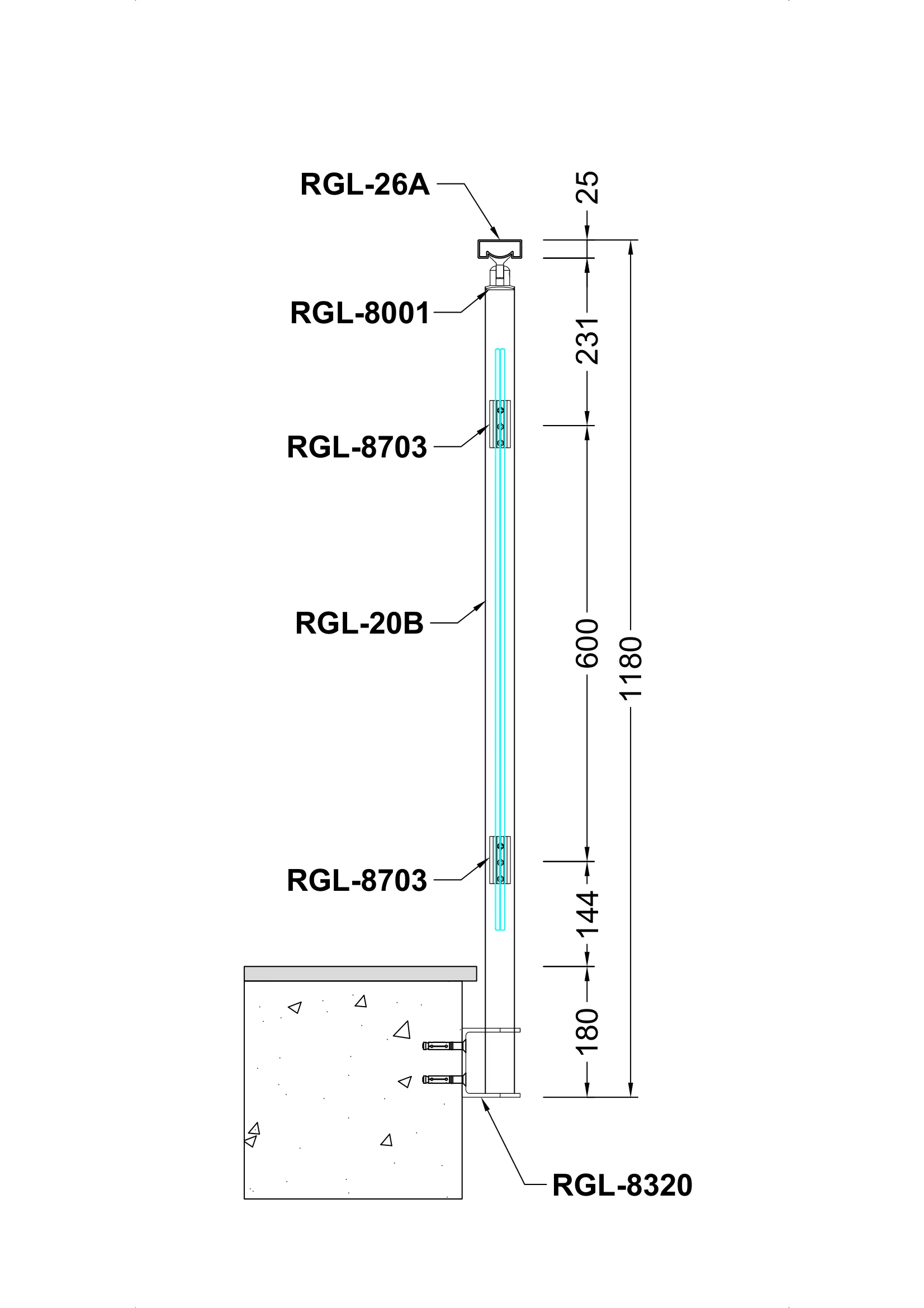 SQ30-B Technical Drawing
