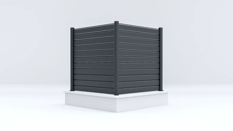 R-Fence System – 90° front view