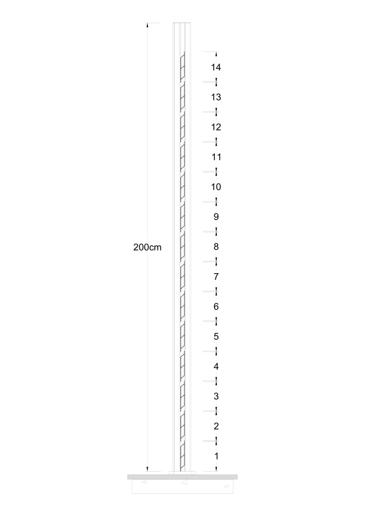 R-Fence System – H200 elevation