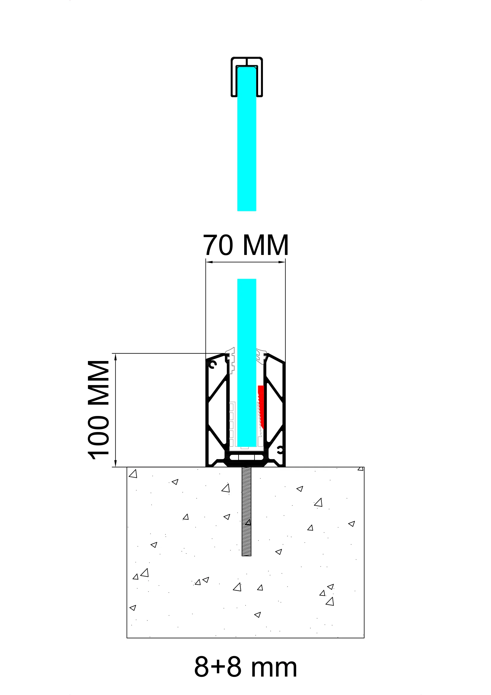 R6000-B Technical Drawing
